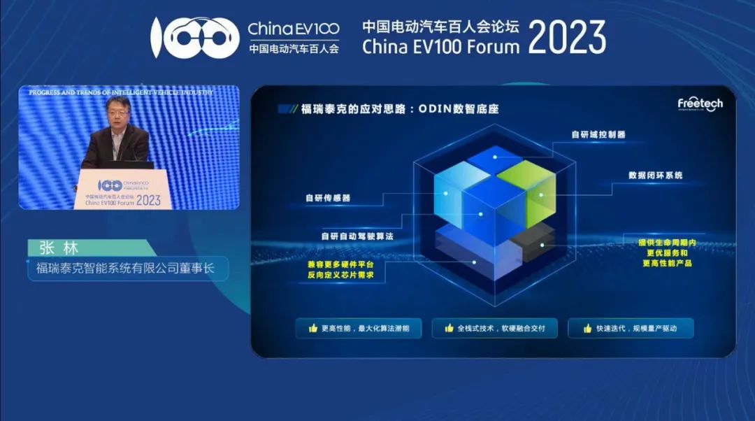 福瑞泰克出席2023中國電動(dòng)汽車百人會(huì)論壇